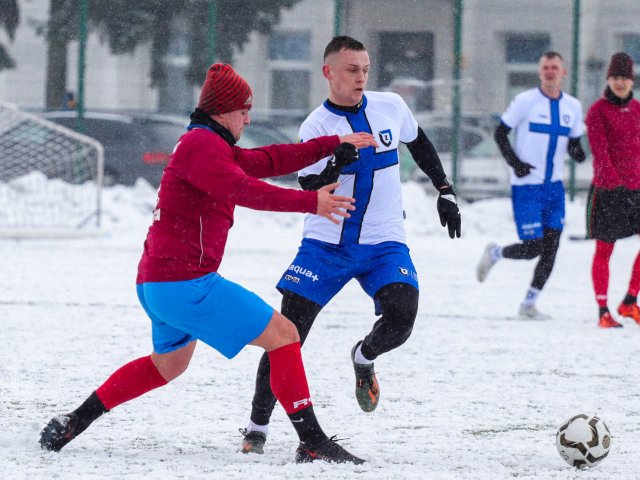 ZAWISZA BYDGOSZCZ - POGOŃ ŁOBŻENICA 30.01.2021 fot. Edyta Linowiecka