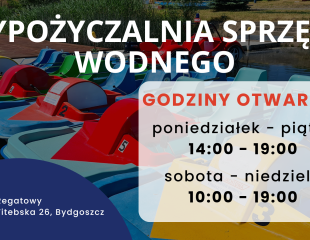 Wypożyczalnia sprzętu wodnego - Tor Regatowy